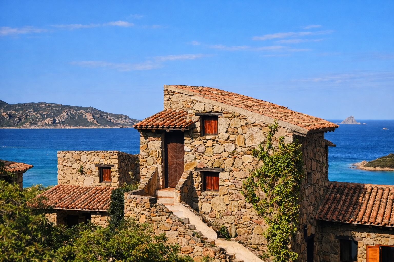 Affitto appartamenti in Sardegna - Casa Capo Coda Cavallo esterno